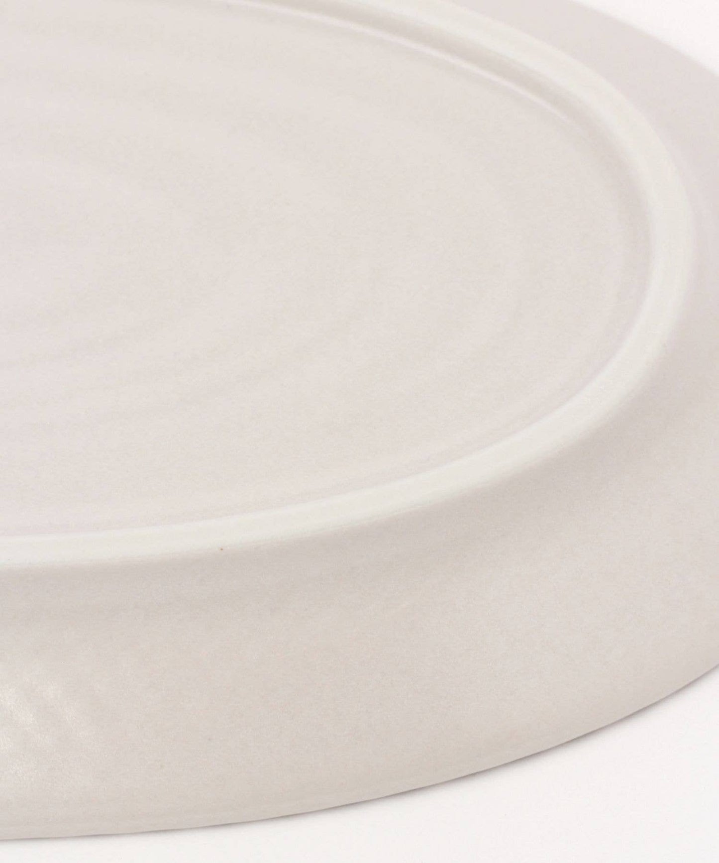 Kachosen Oval Platter With Folding-Fan Pattern Large
