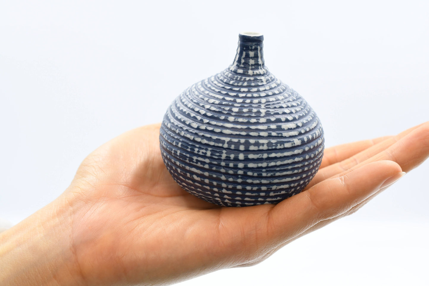 Congo Tiny Ocean Glaze Ceramic Vase
