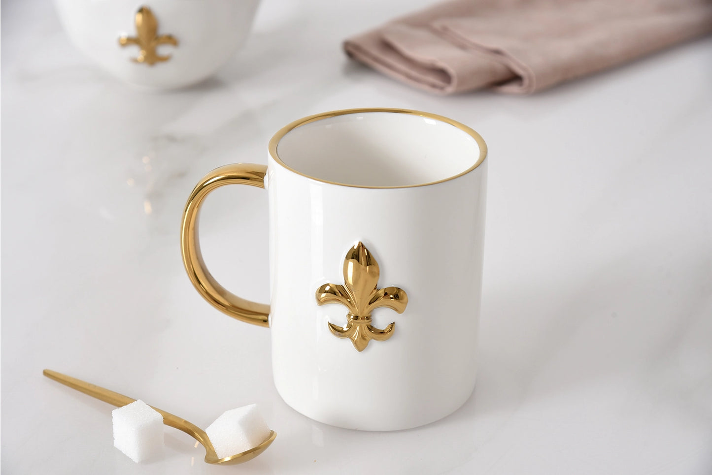 Pampa Bay Fleur-De-Lis Mug