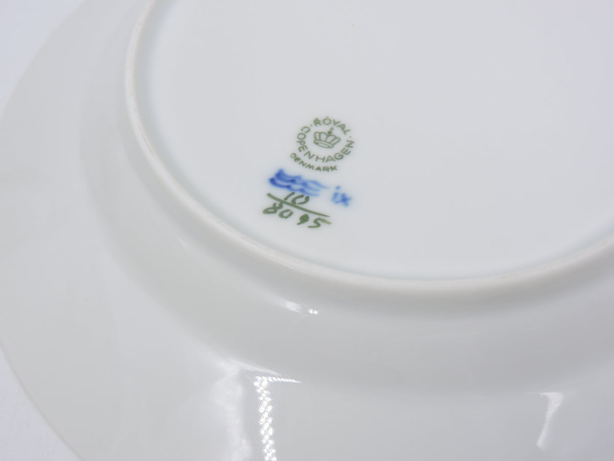 Vintage Blue Flower Braided 8" Salad Plate