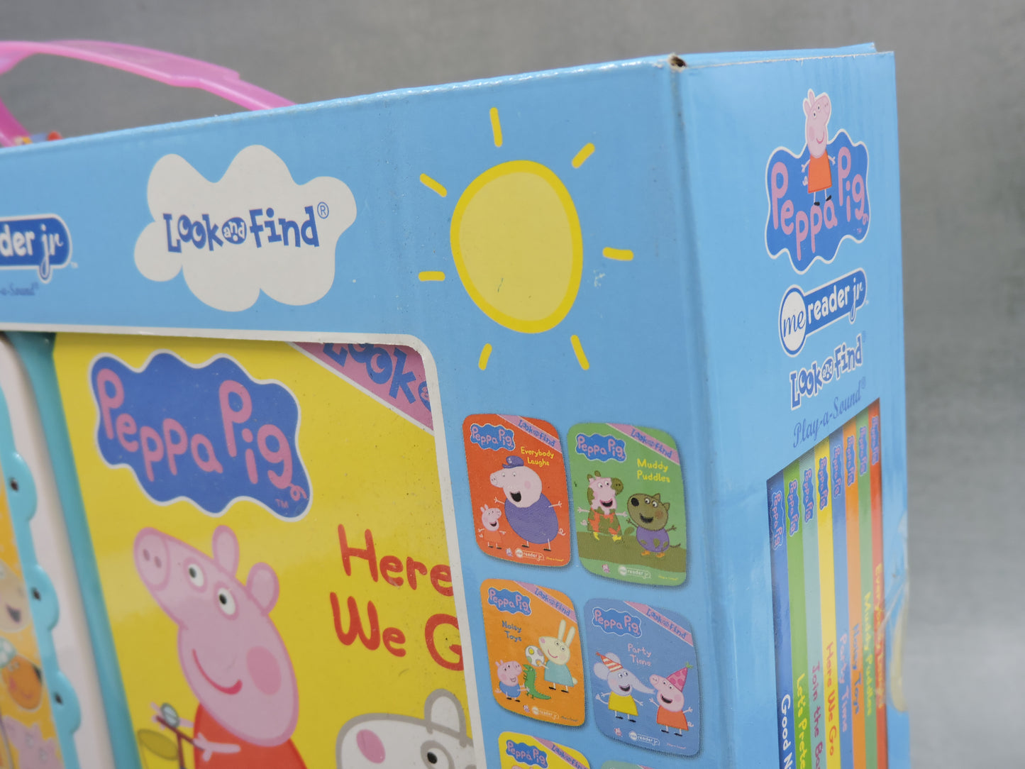 Peppa Pig - Electronic Me Reader Jr & 8-Book Look and Find Library