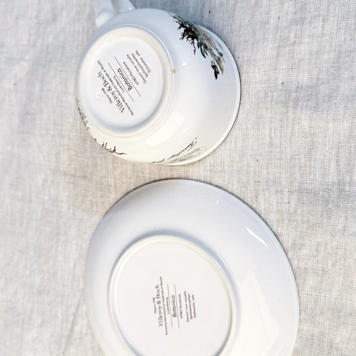 Villeroy & Boch Botanica Tea Cup and Saucer