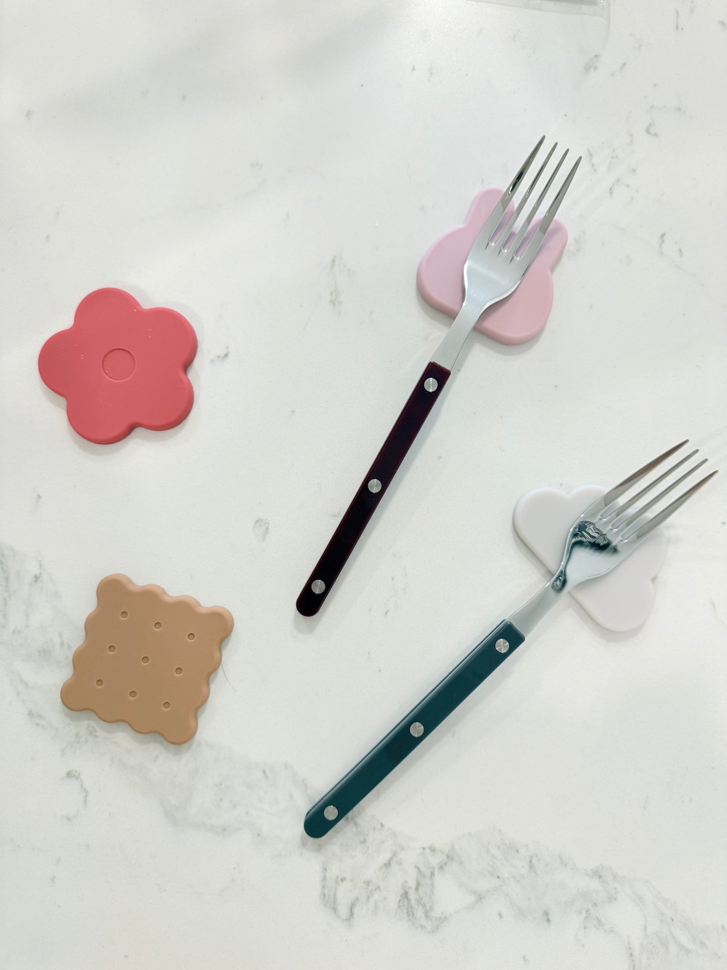 Adel Cute Silicone Spoon Rest Set of 4