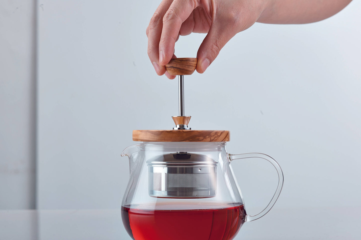 "Teaor" Tea Maker Olive Wood