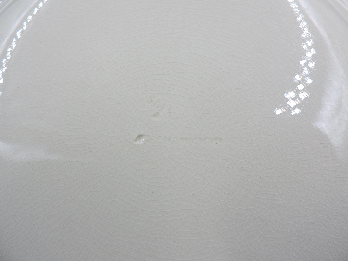 Wedgwood Queens ware salad plate cream on cream set of 6