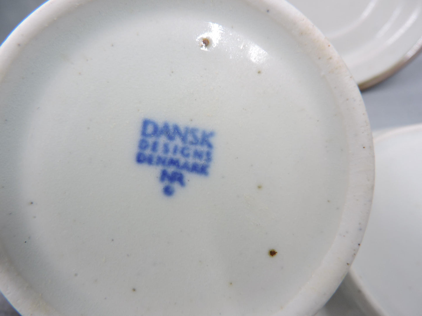 Dansk Mist Coffee Cup and Saucer for Two