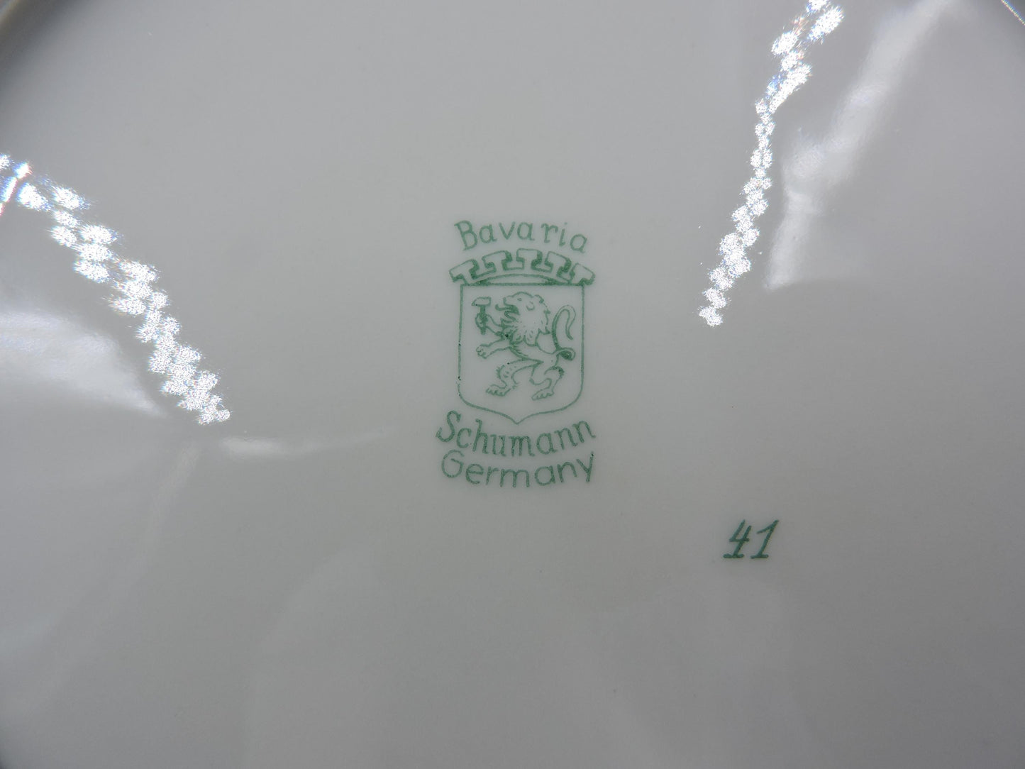 Bavaria Schumann Germany Salad Plate, Bread Plate, Fruit Bowl (s)