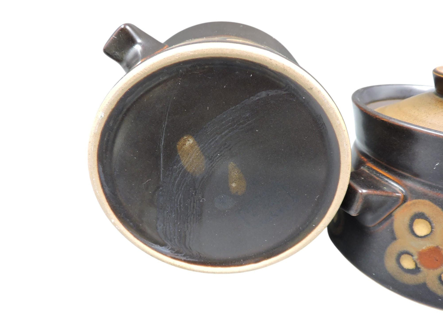 Denby Arabesque Stoneware Soup Bowl with Handles Set of 2