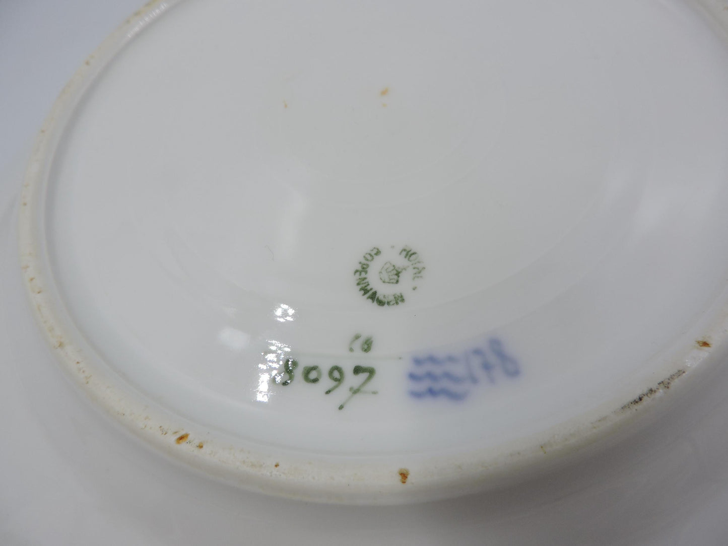 Royal Copenhagen Blue Flower salad Plate (Chip) #134