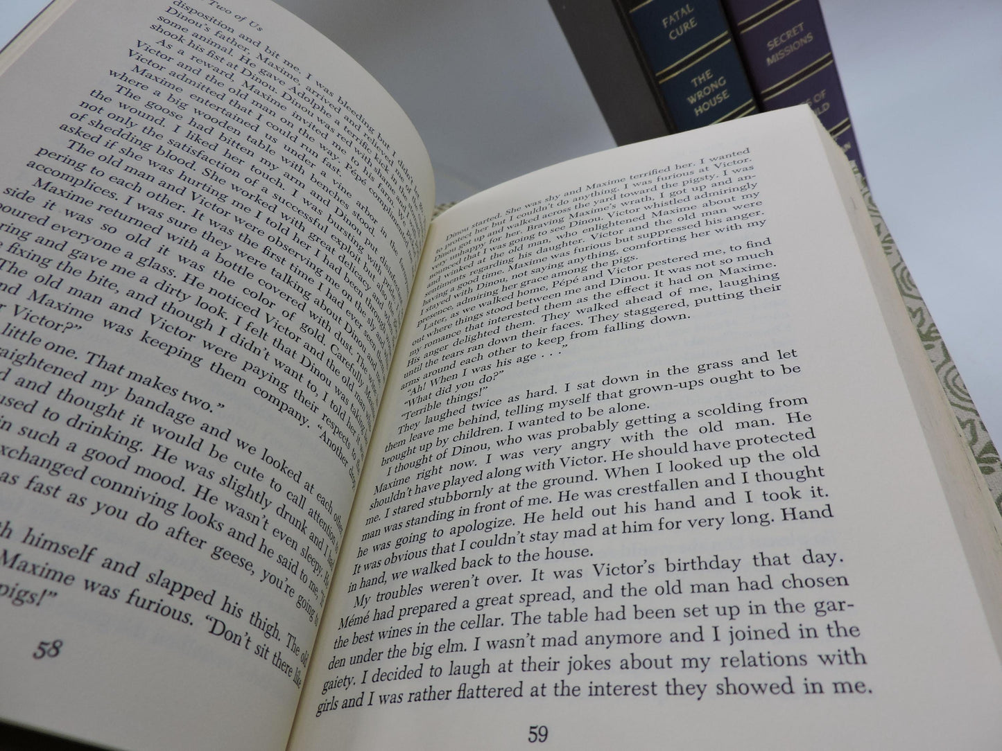 Used Vintage Books Set of 8