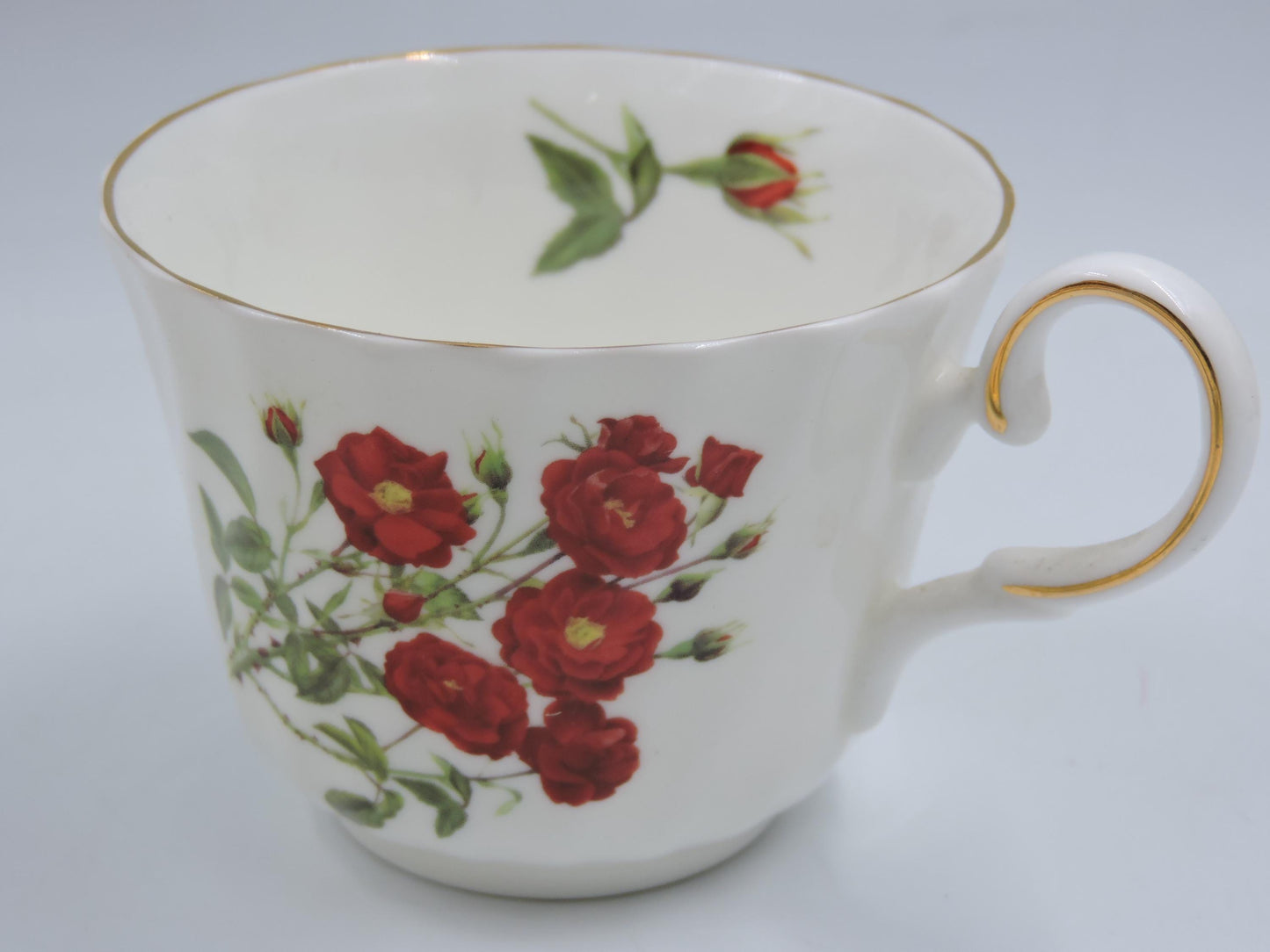 Heirloom Ceramic Tea Cup and Saucer