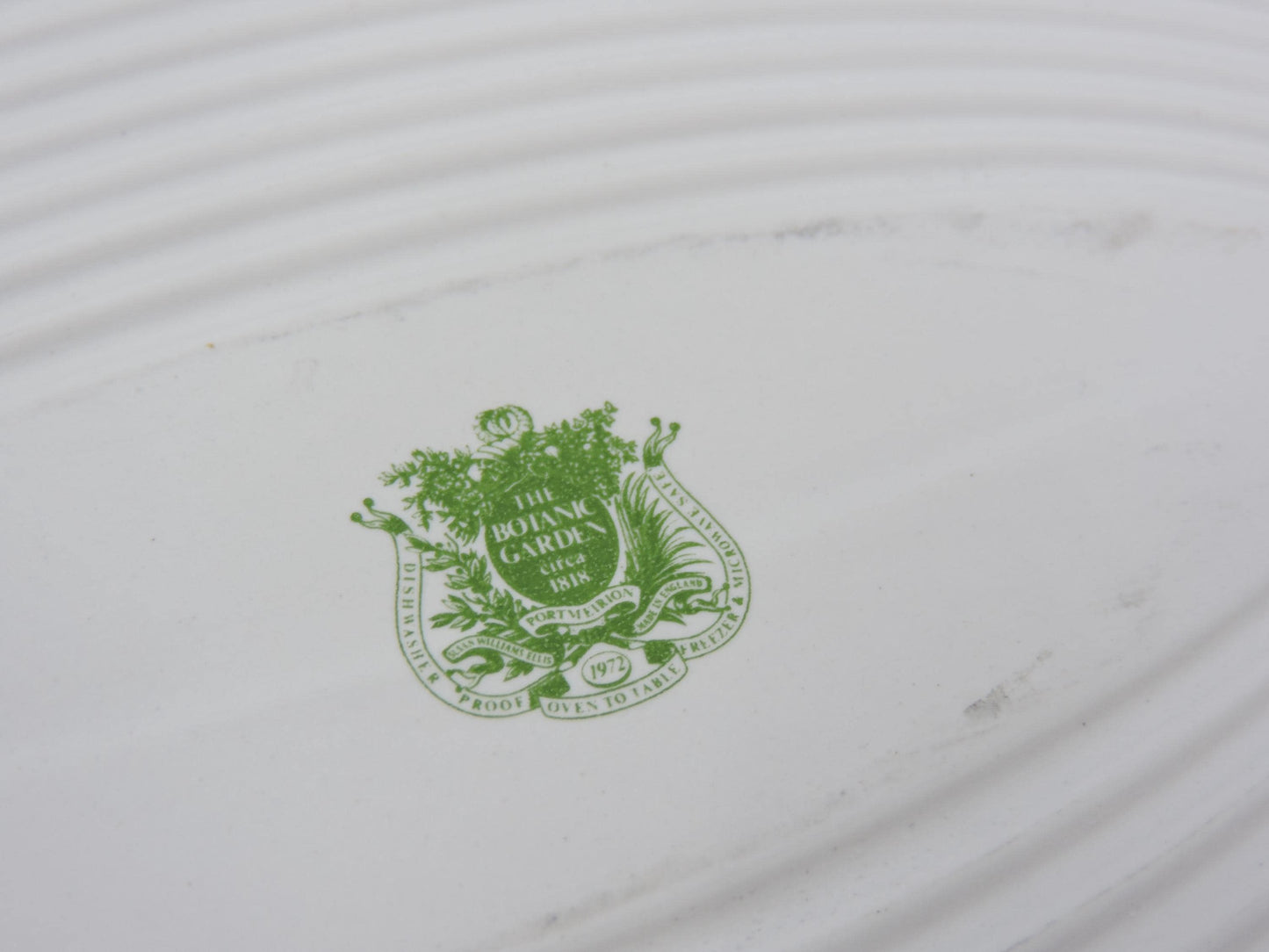 Portmeirion Botanic Garden Oval Serving Platter (Old Stamp)