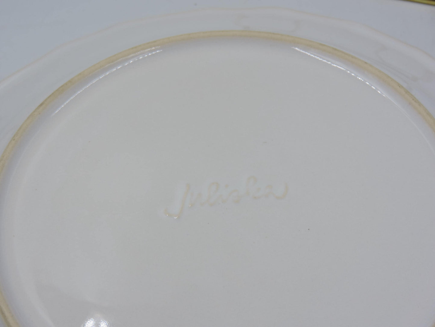 Juliska Classic Bamboo Natural Salad Plate