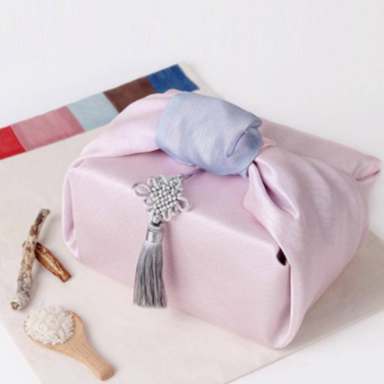 Korean Bojagi Wrapping Cloth 2PCS (27.5")