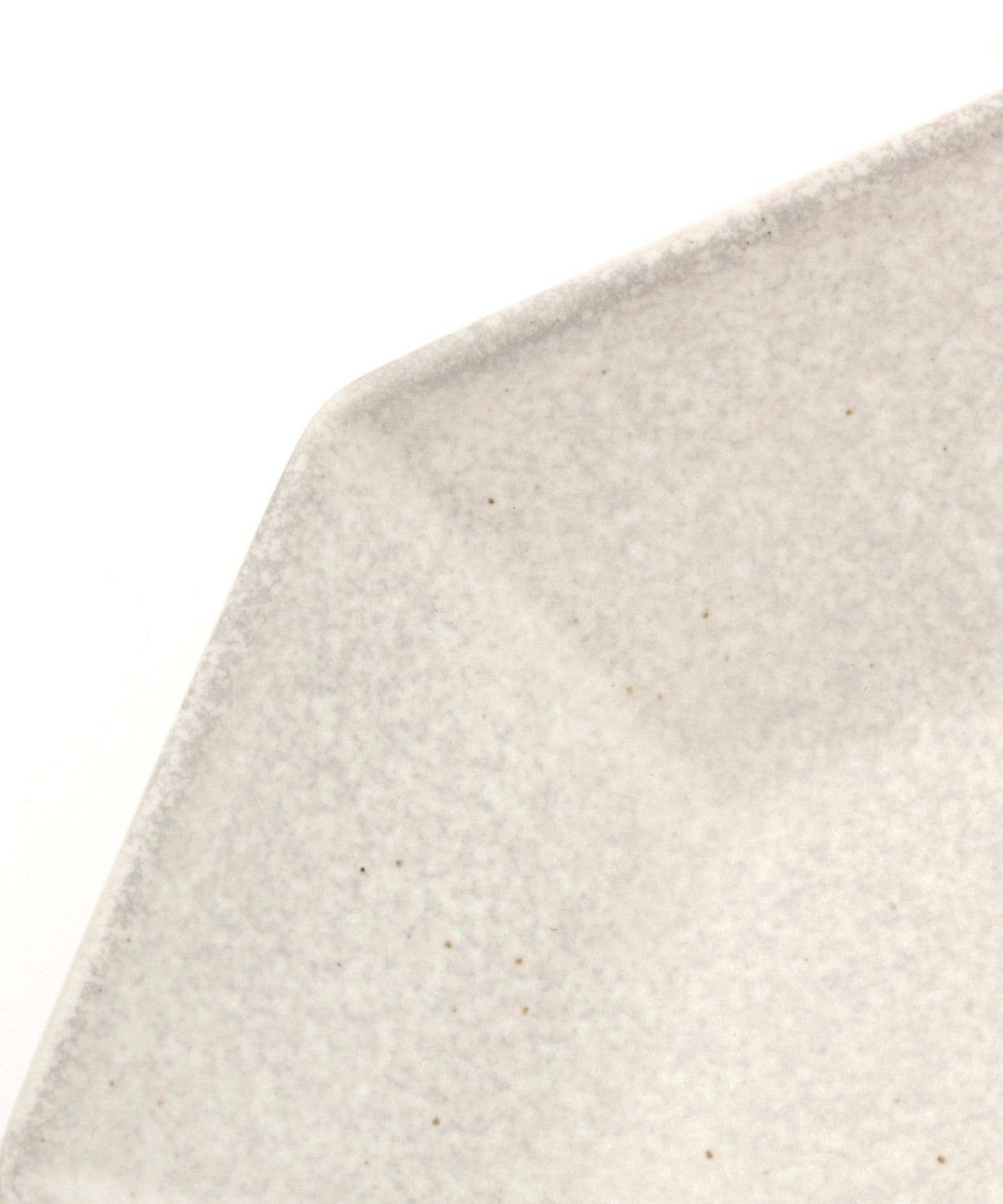 Mino Ware Octagon  Plate Small Ivory