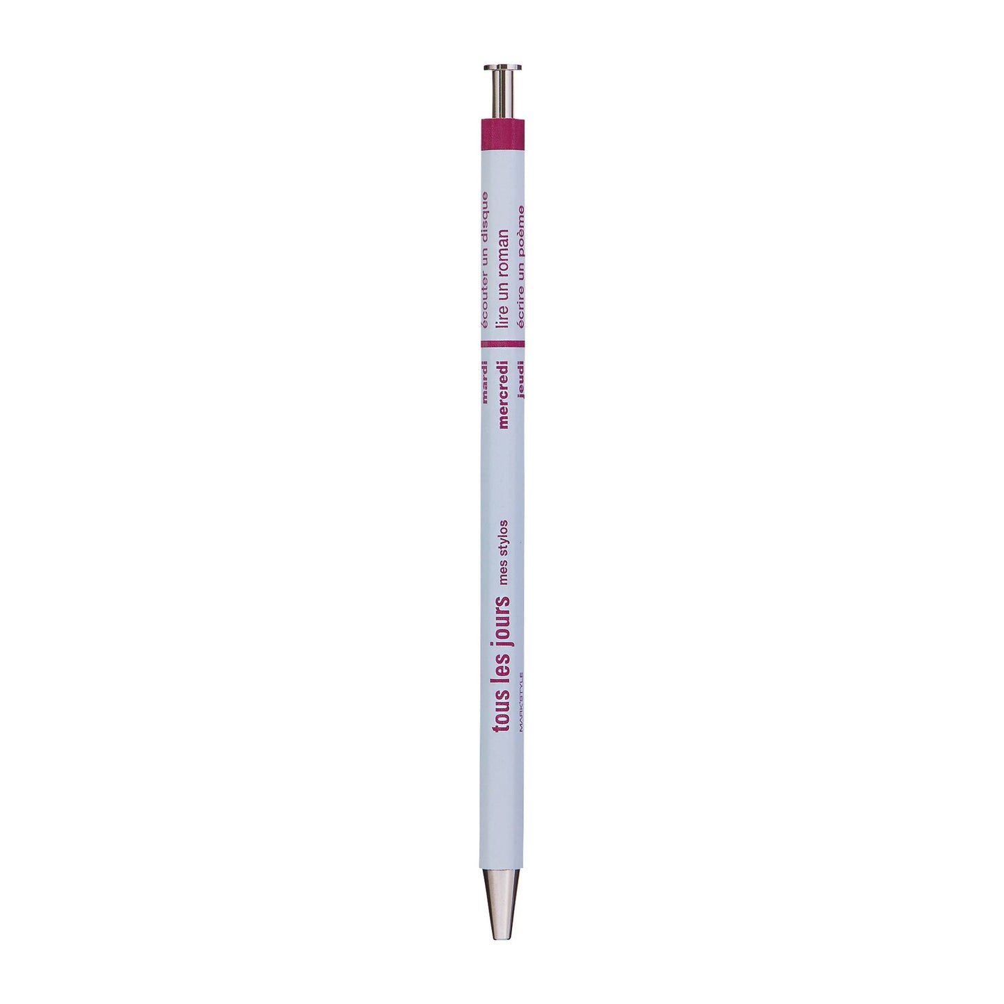 MARK'STYLE Japanese Wooden Ballpoint Pen 0.5mm