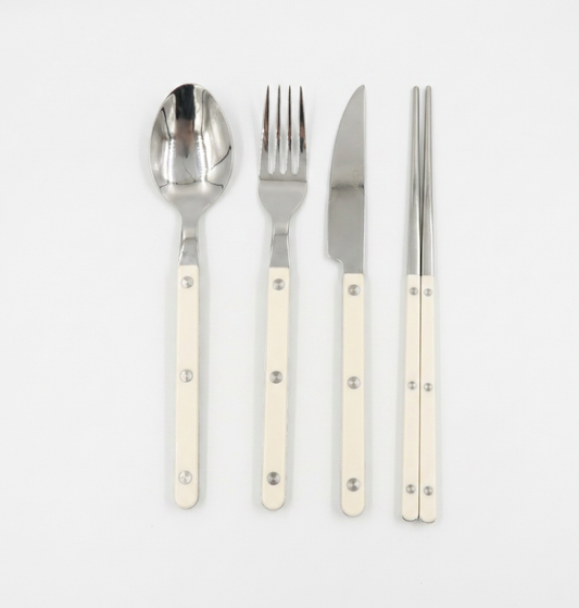 Maison Objet Premium Cier Farbe Cutlery White