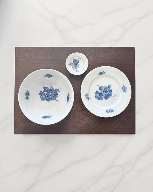 Rectangular Wood Serving Tray & Placemat