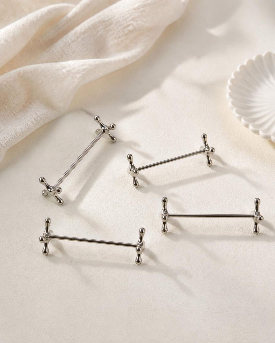 Dumbbell Stainless Steel Spoon & Chopstick Rest