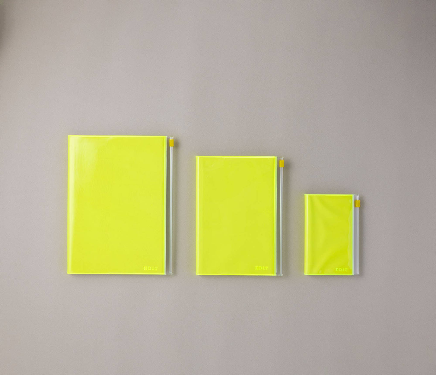 EDiT B7 Grid Notebook with Zipper Pocket
