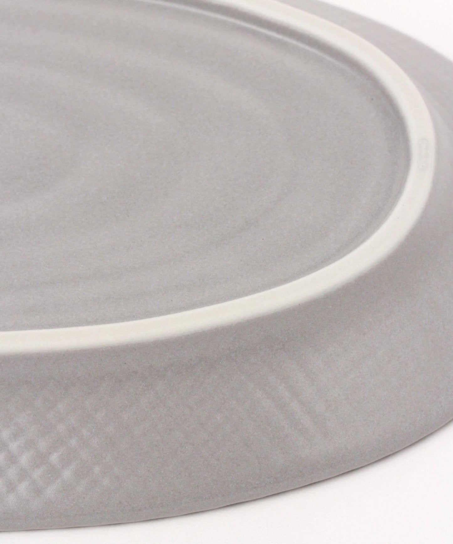 Kachosen Oval Platter With Folding-Fan Pattern Large