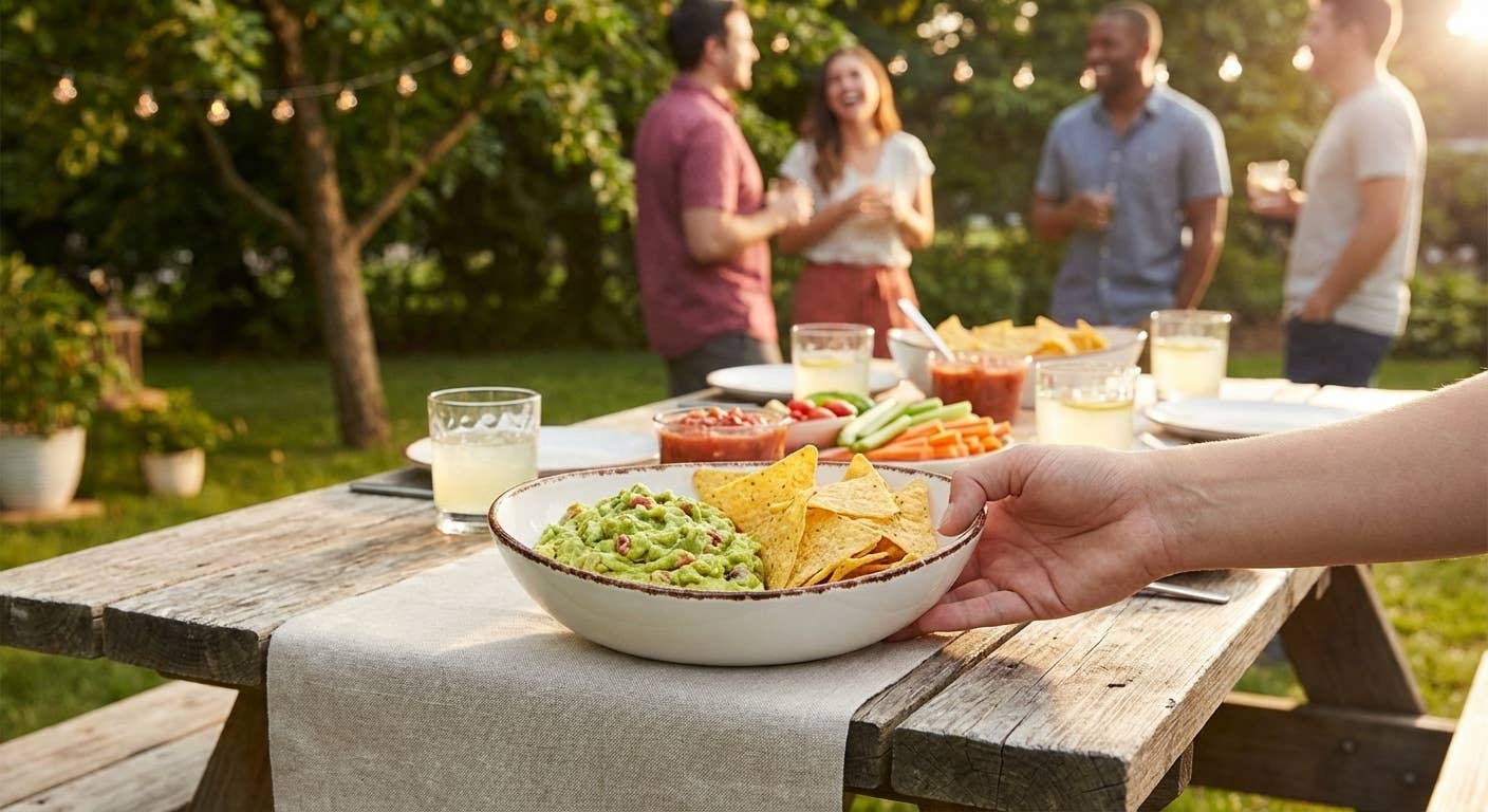 Terra 4.75 inch Oval Bowl Dap-White