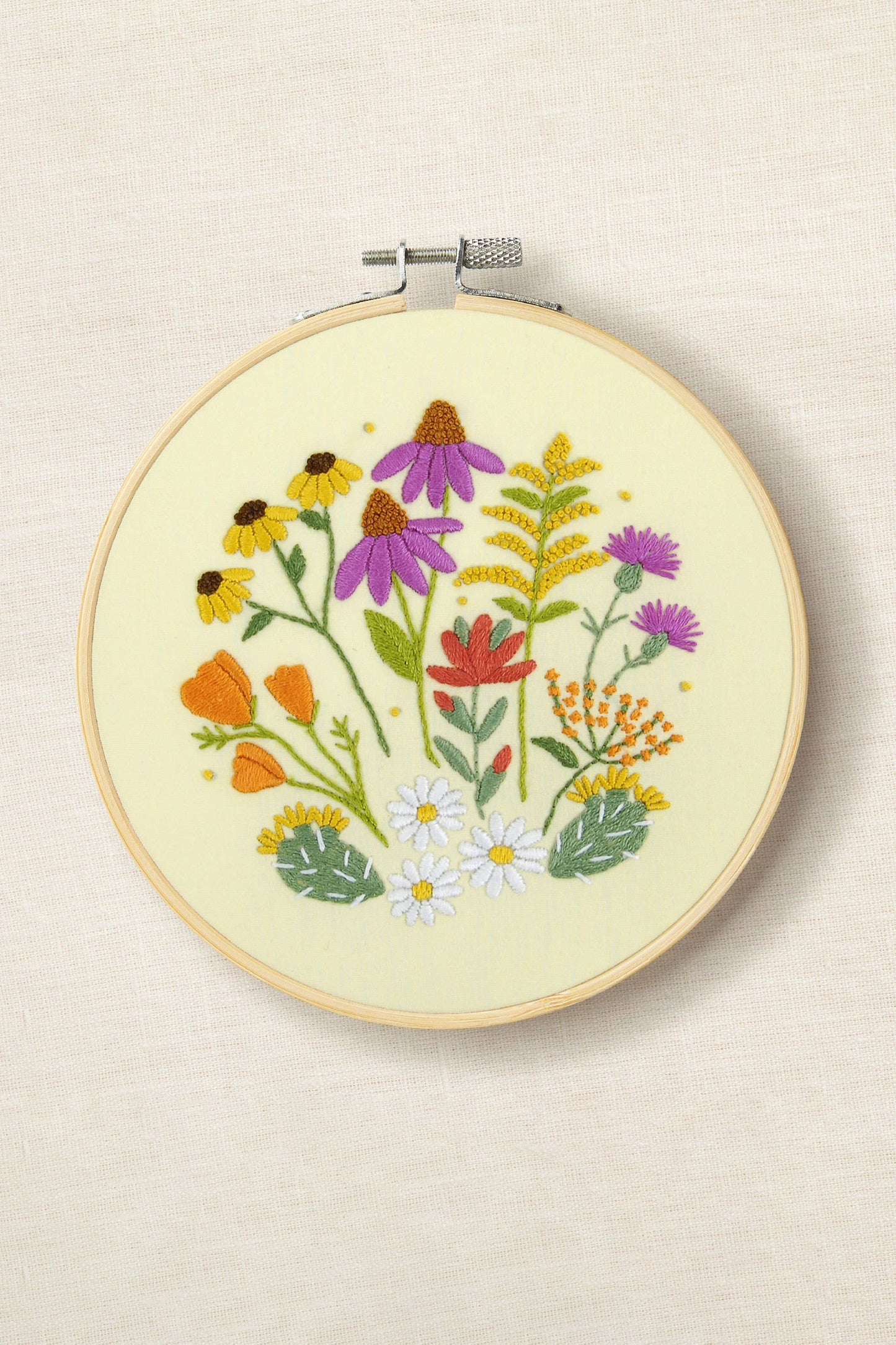 DMC Sunlit Blooms – Celeste Johnston Embroidery Kit