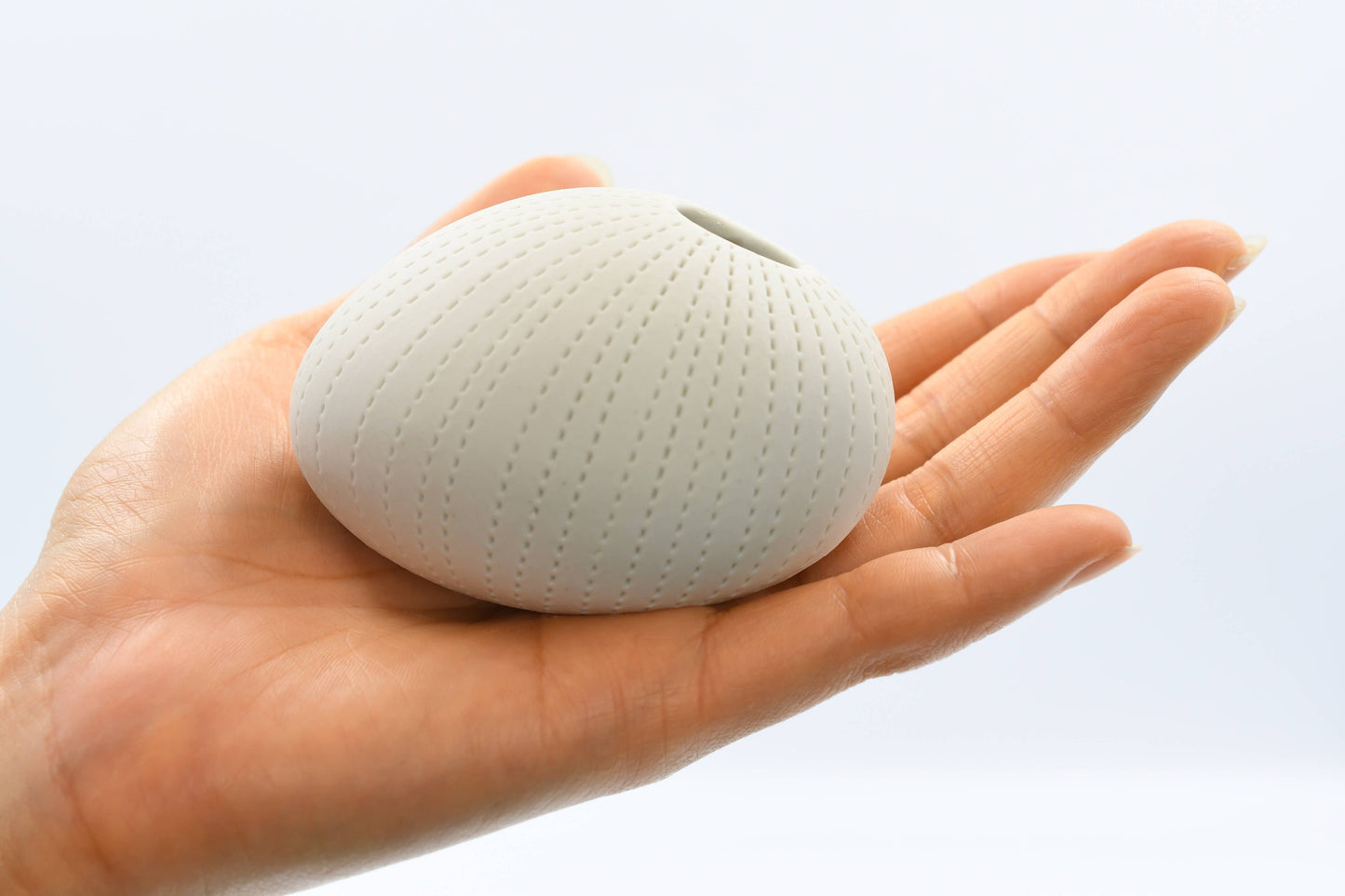 Pebble Mini Handcrafted Porcelain Bud Vase (159WH13)