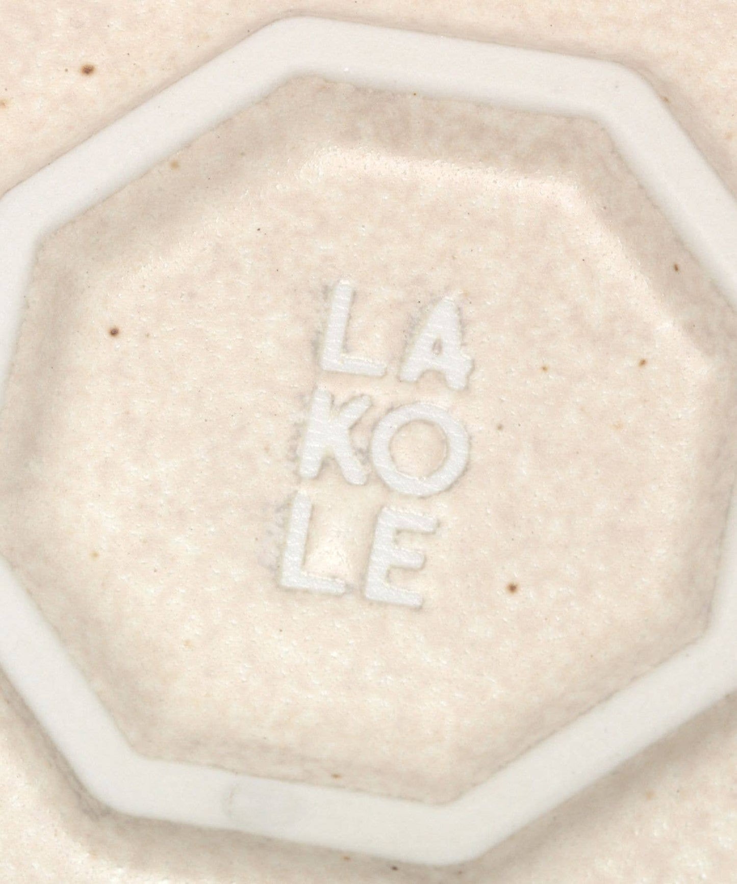 Mino Ware Octagon  Plate Large