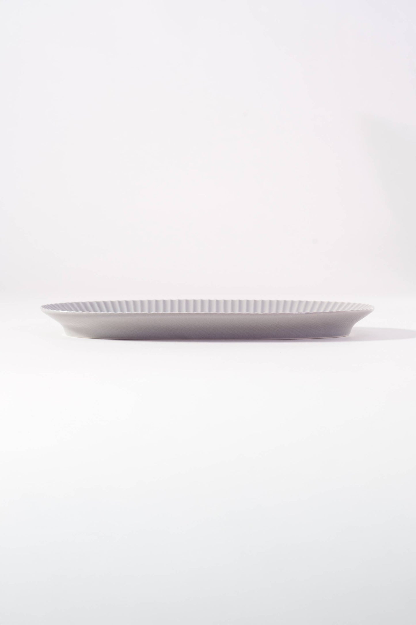 Kachosen Oval Platter With Folding-Fan Pattern Large