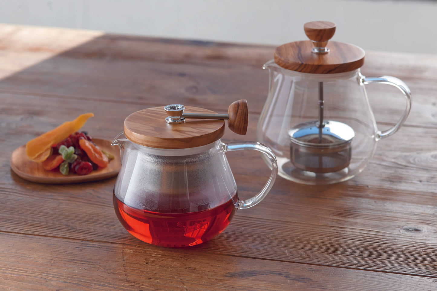 "Teaor" Tea Maker Olive Wood