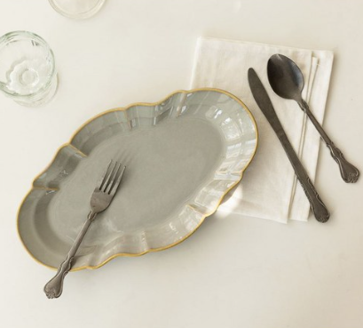 Stable Series: Oval Plate 2Pcs Set