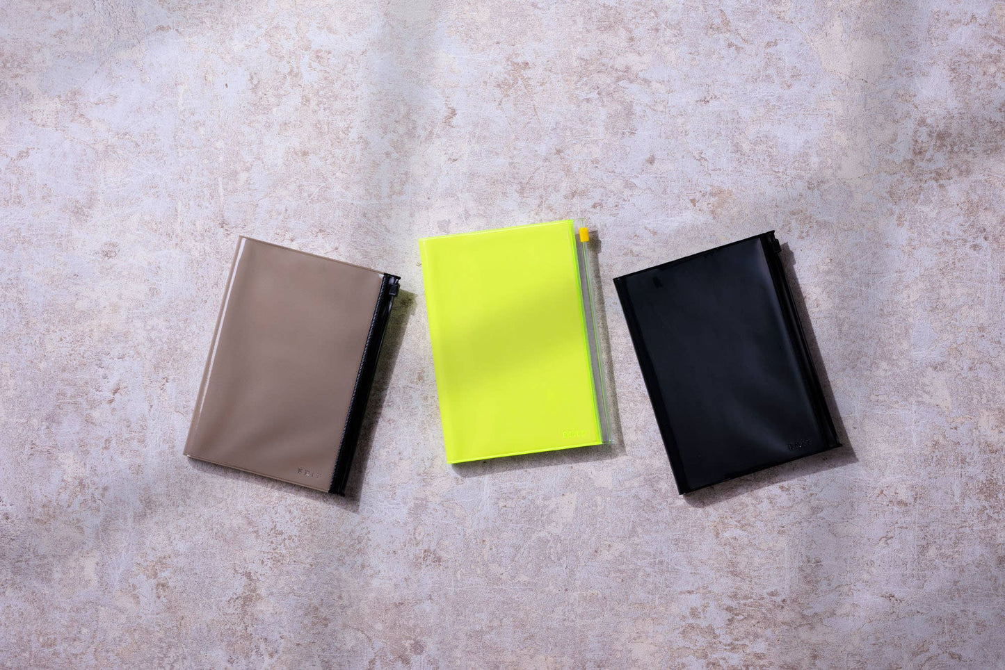 EDiT B7 Grid Notebook with Zipper Pocket