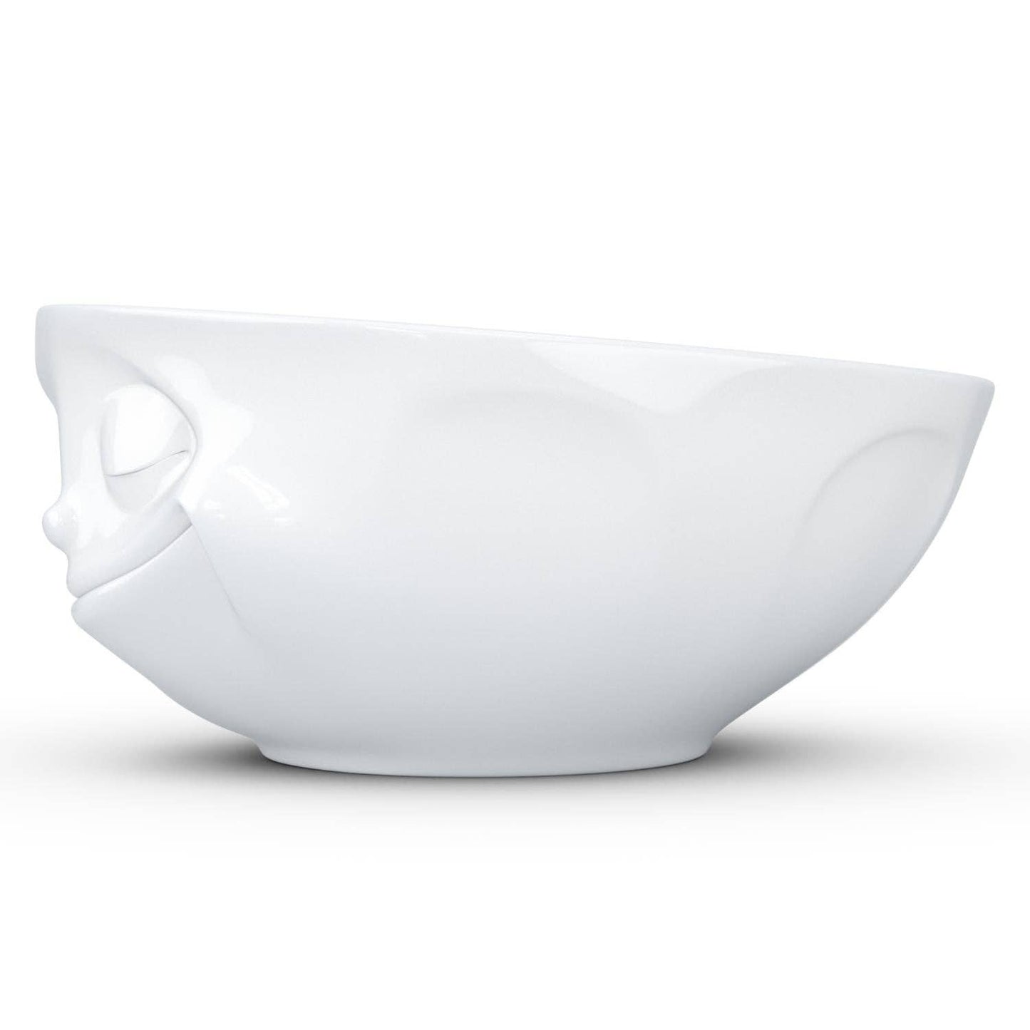 TASSEN 11 Oz. Bowl, Happy Face, White