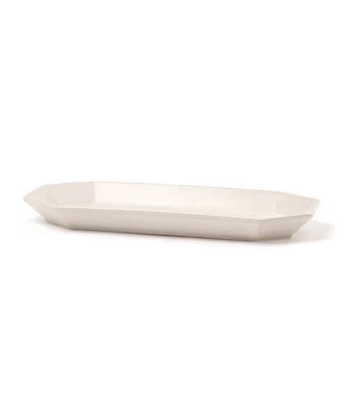 MINO WARE OCTAGON OVAL PLATE LARGE