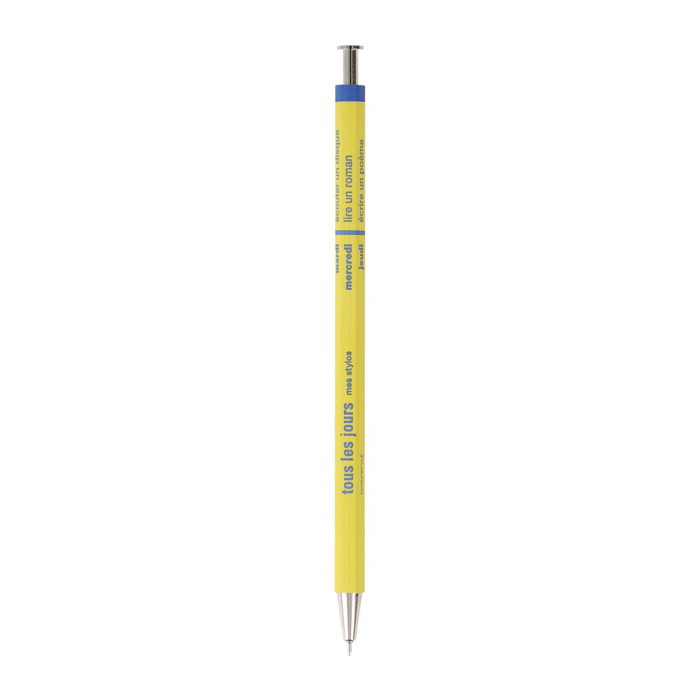 MARK'STYLE Japanese Wooden Ballpoint Pen 0.5mm
