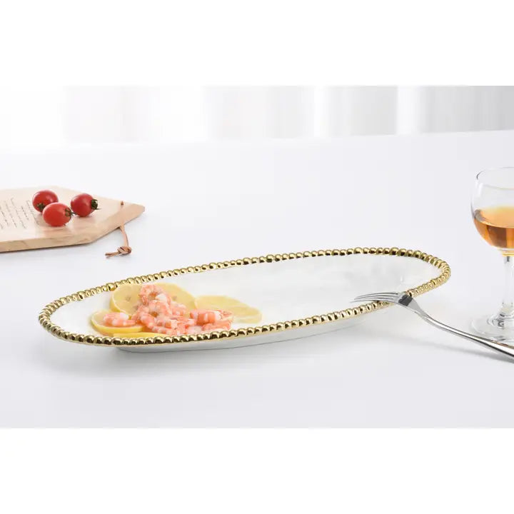 Pampa Bay Oval Serving Piece