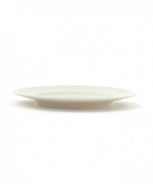 Mino Ware Mat Colored Rim Serving Plate Medium