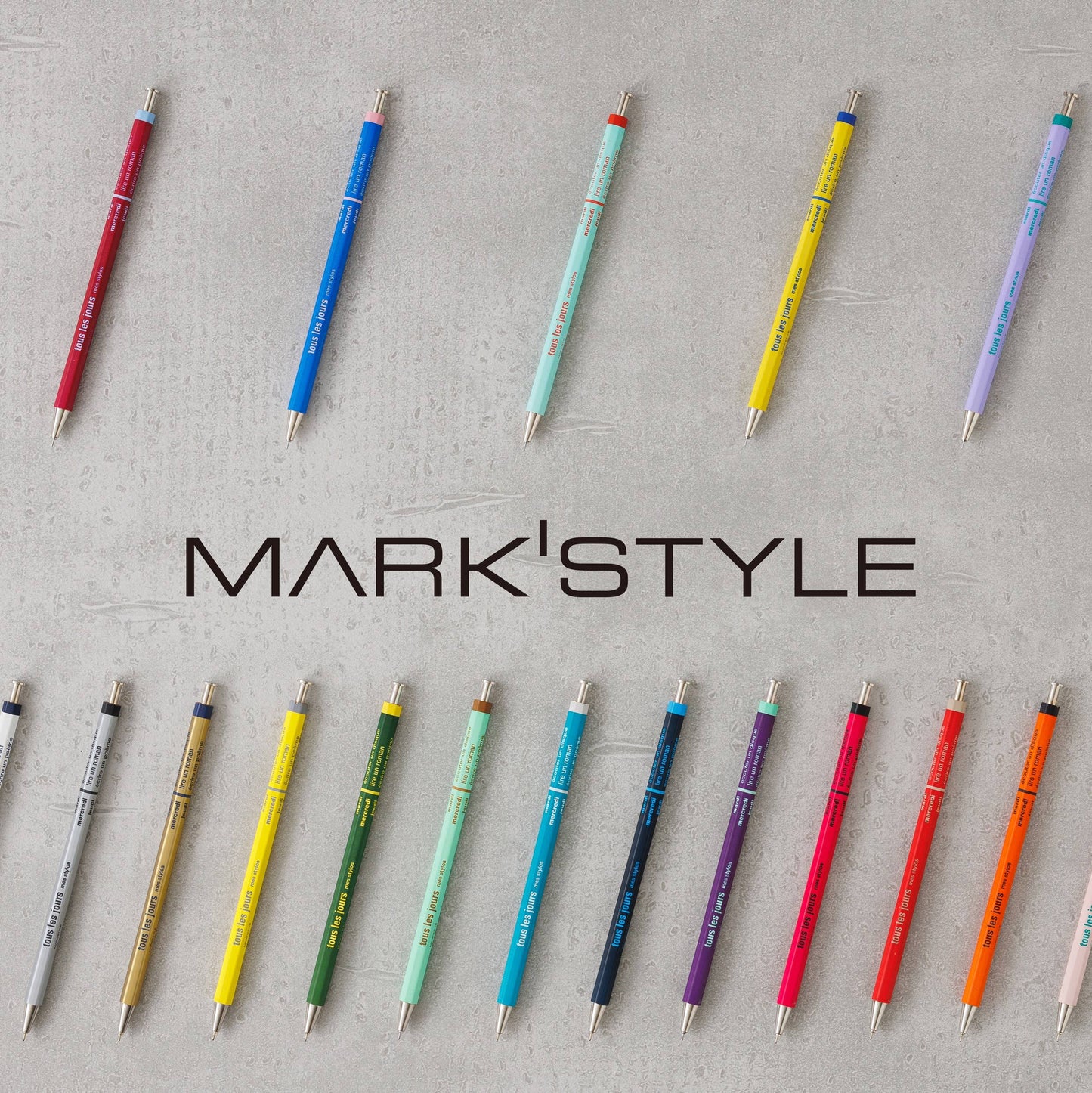 MARK'STYLE Japanese Wooden Ballpoint Pen 0.5mm