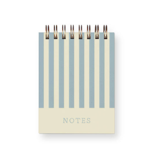 Notes Stripe Mini Jotter Notebook