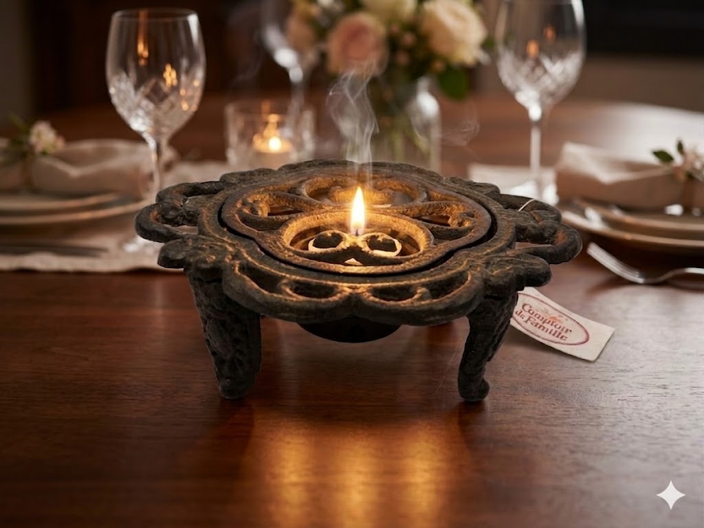 Comptoir de Famille Cast Iron Teapot Warmer Brand New
