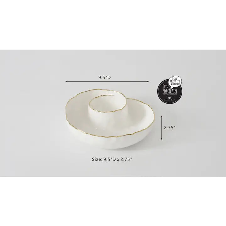 Pampa Bay Round Chip & Dip