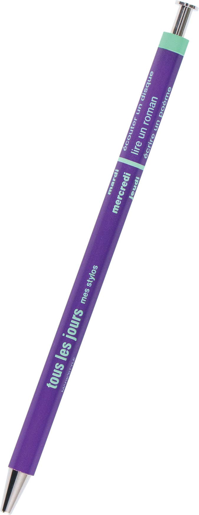 MARK'STYLE Japanese Wooden Ballpoint Pen 0.5mm