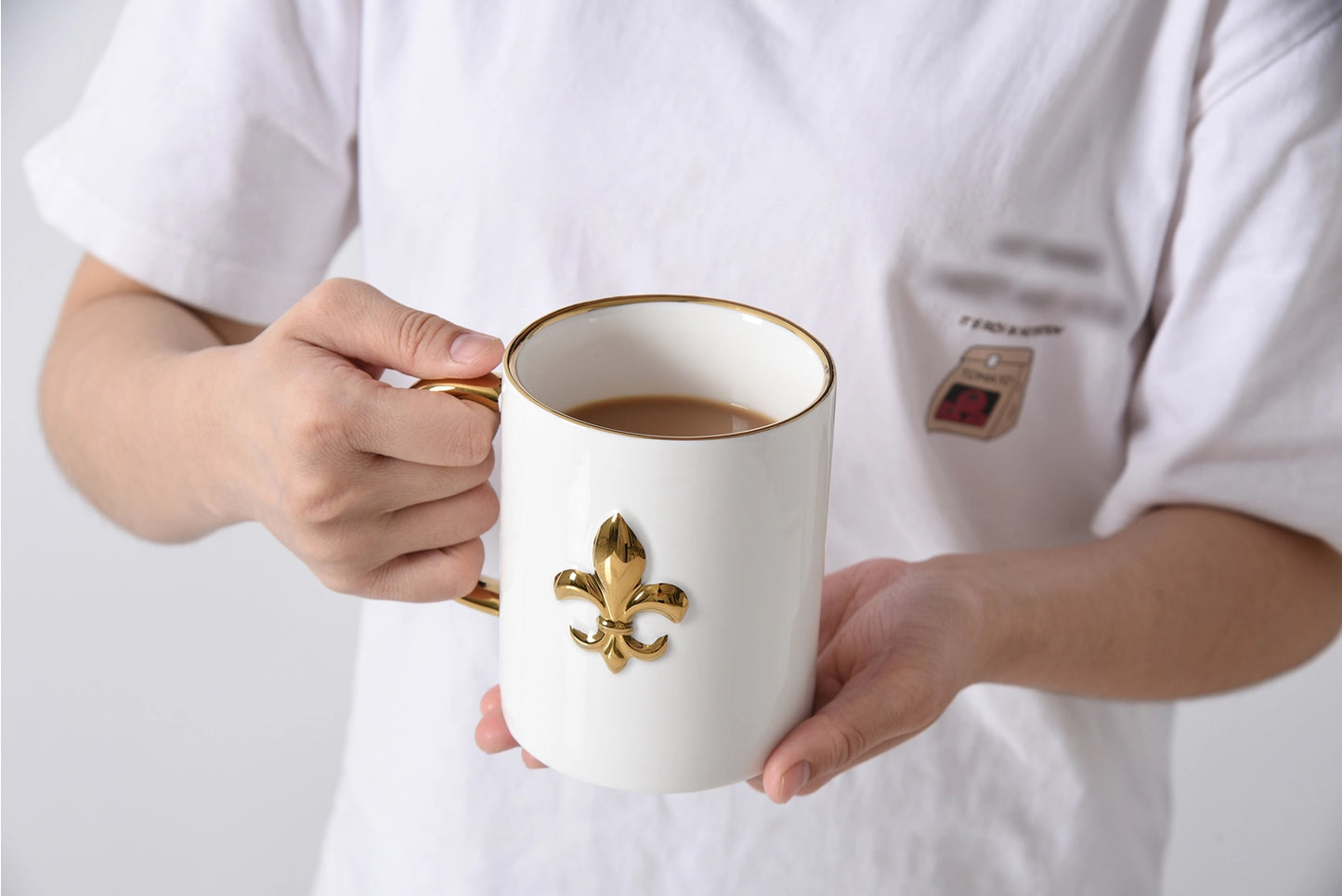 Pampa Bay Fleur-De-Lis Mug