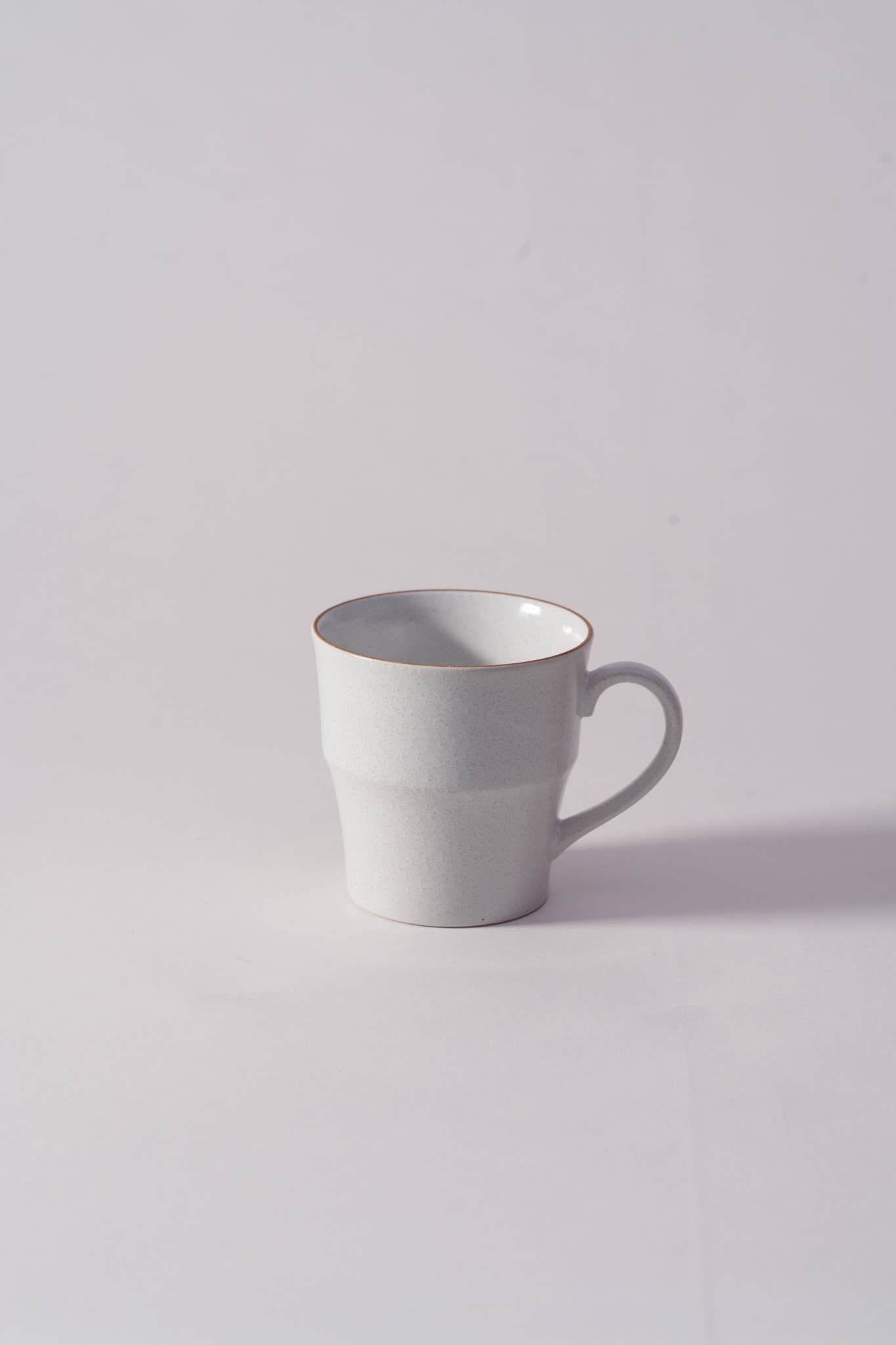 Mino Ware Colored Rim Mug White