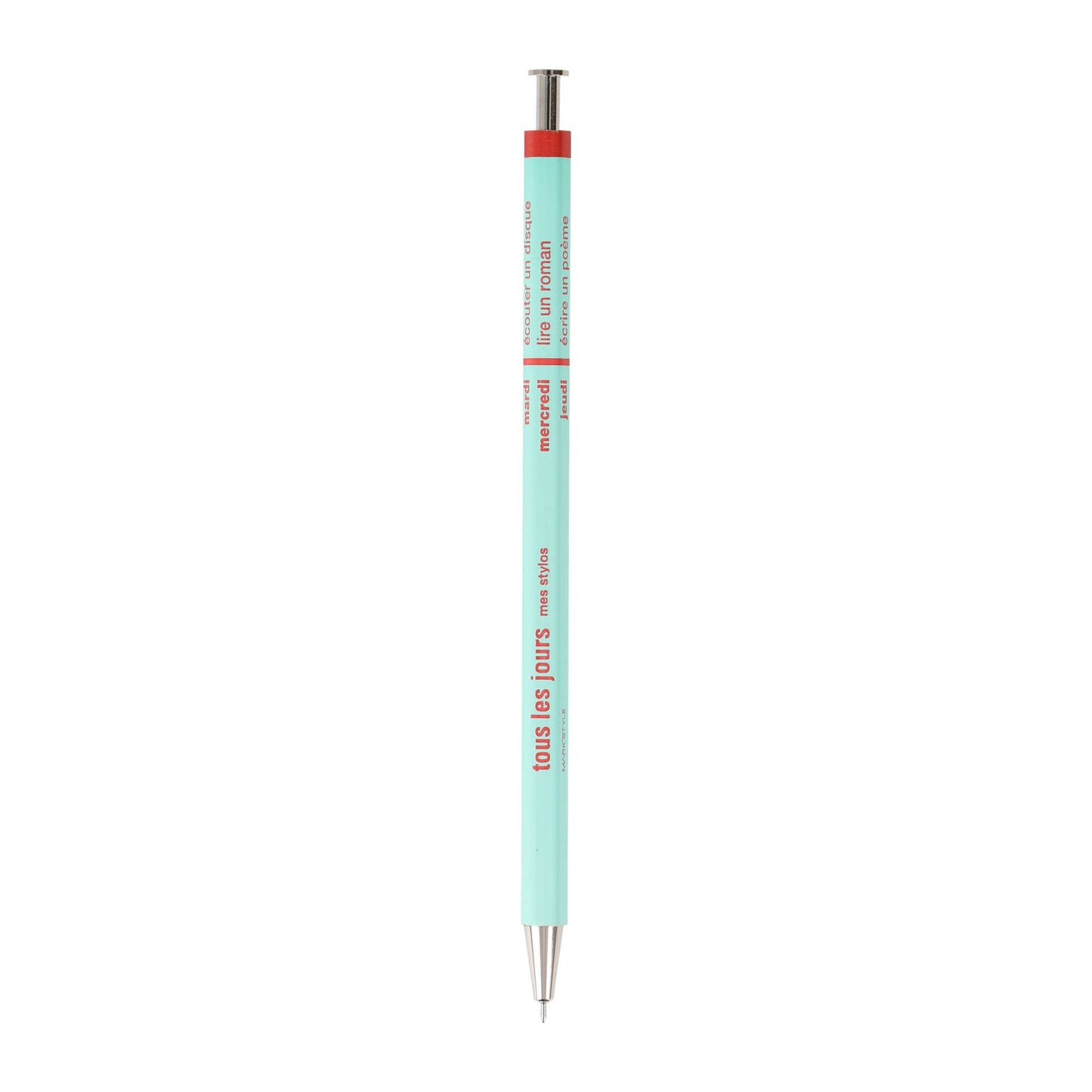 MARK'STYLE Japanese Wooden Ballpoint Pen 0.5mm