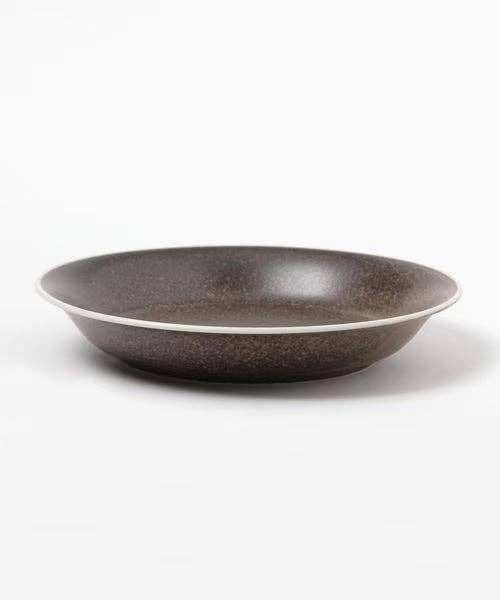 RIM WHITE LINE CURRY & PASTA PLATE