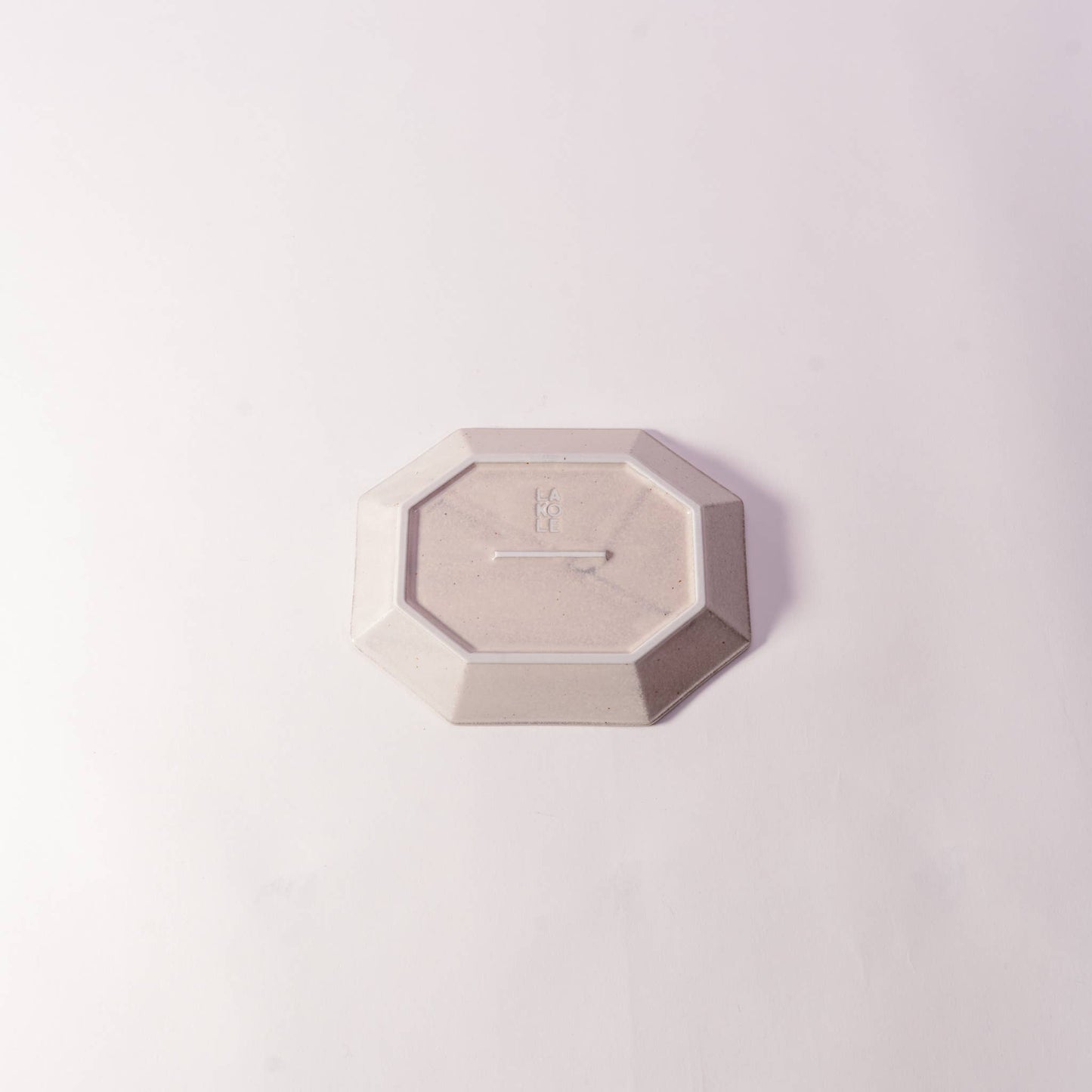 Mino Ware Octagon Oval Plate Small