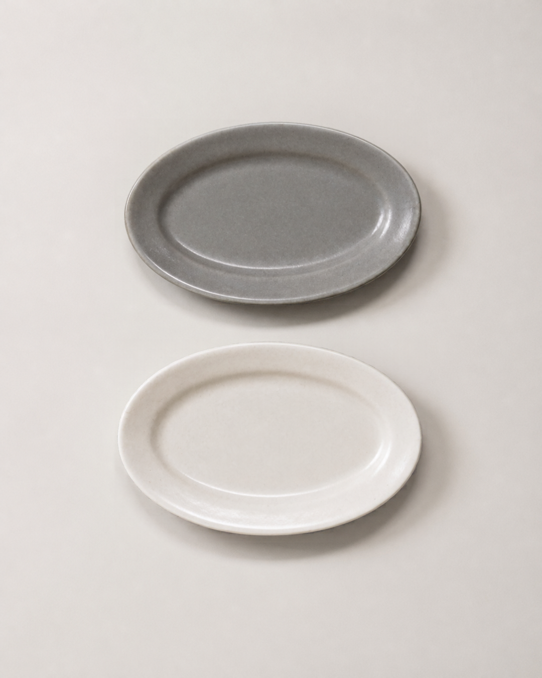 Oval Ceramic Spoon & Chopstick Rest