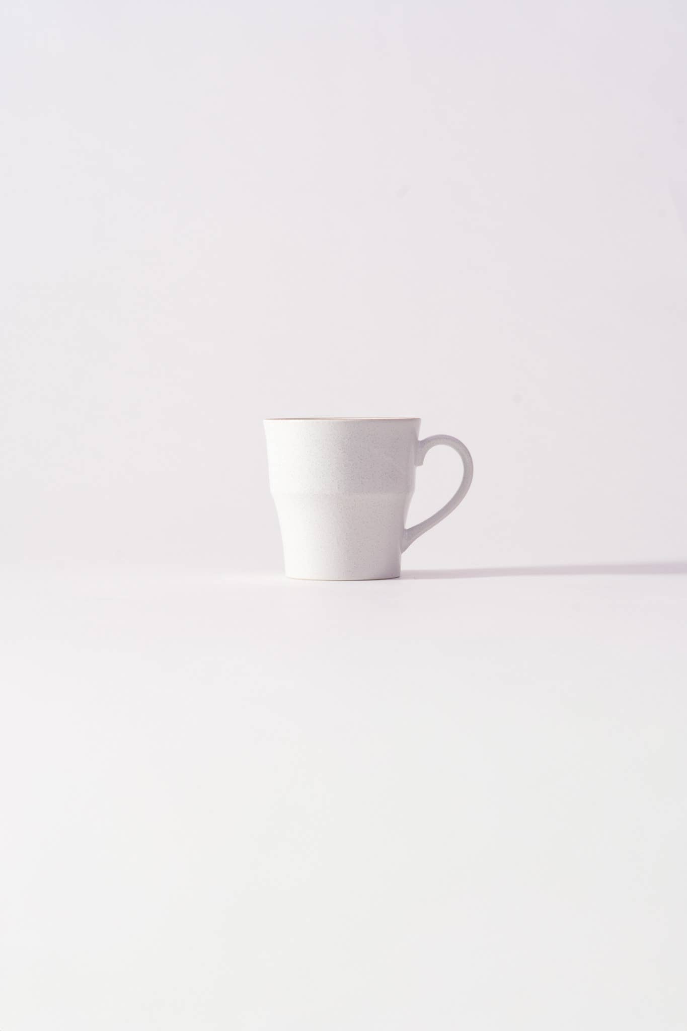 Mino Ware Colored Rim Mug White
